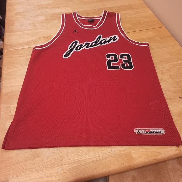 Michael Jordan Basketball Jersey Mens L Bulls Colorway Air Jordan - Picture 10 of 16